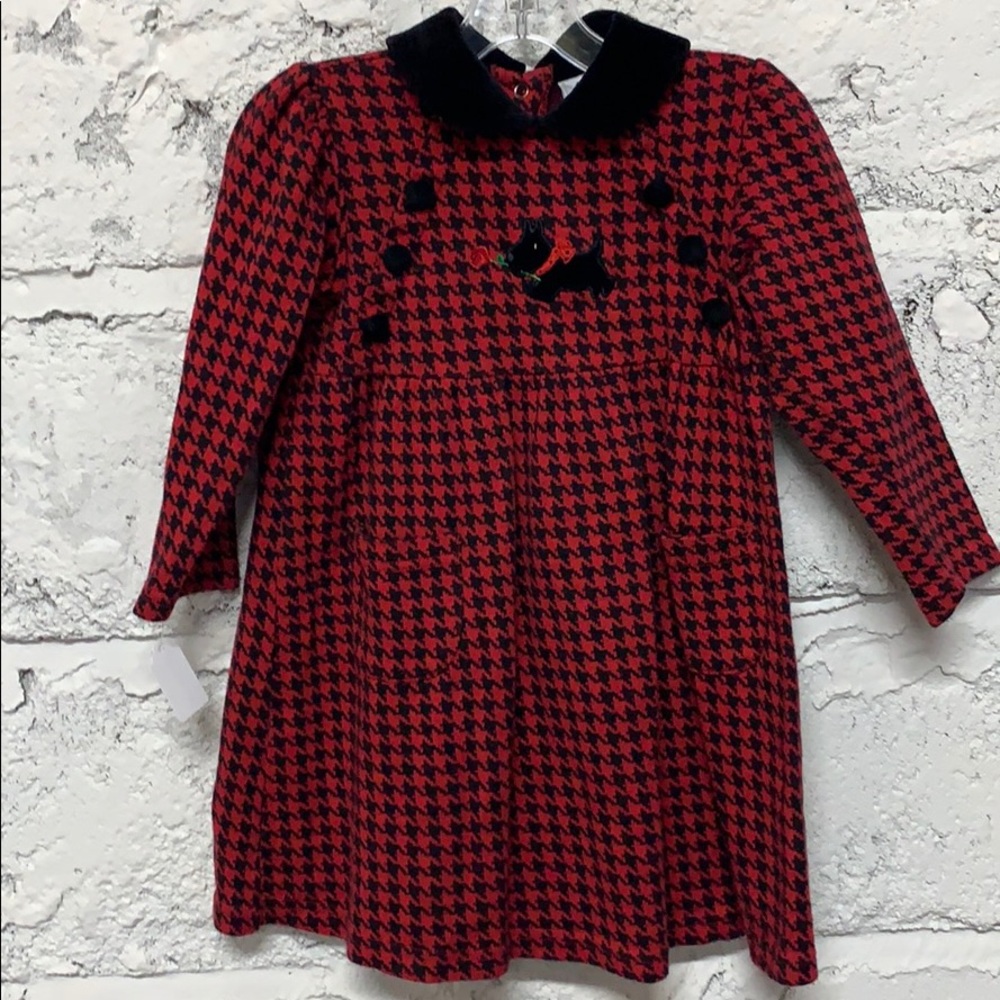 Le Top Checkered Scottie Dress